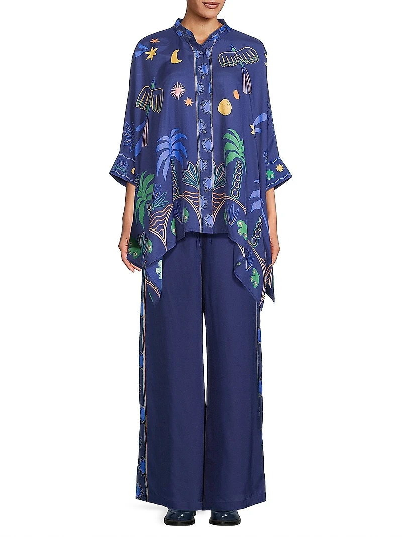 Frankie Easy Silk Pants