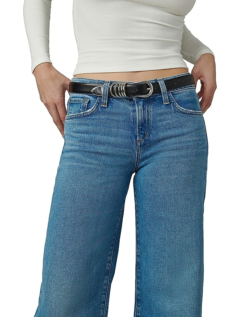 The Lou Lou Low-Rise Wide-Leg Jeans