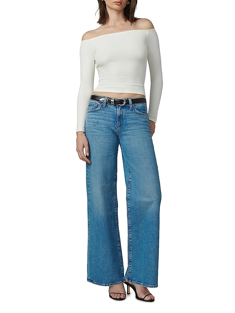 The Lou Lou Low-Rise Wide-Leg Jeans