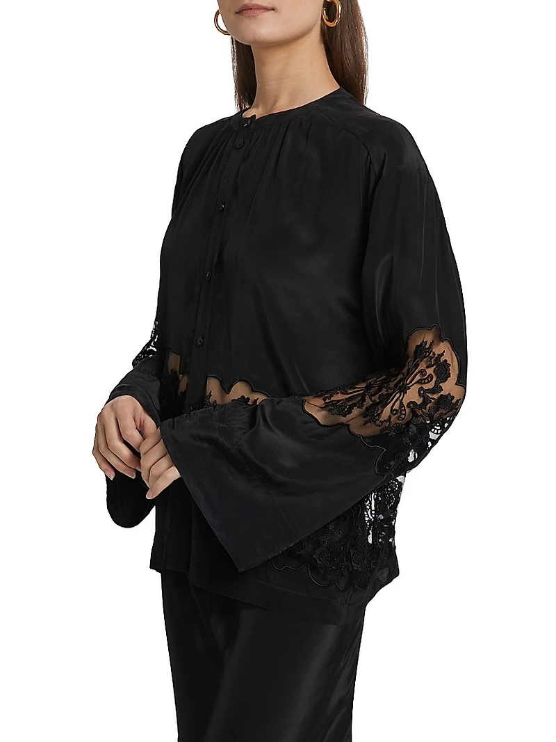 Mellado Remy Lace Blouse