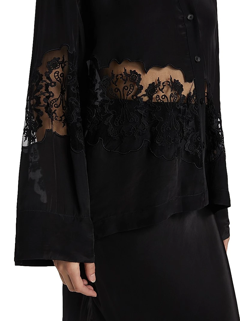 Mellado Remy Lace Blouse