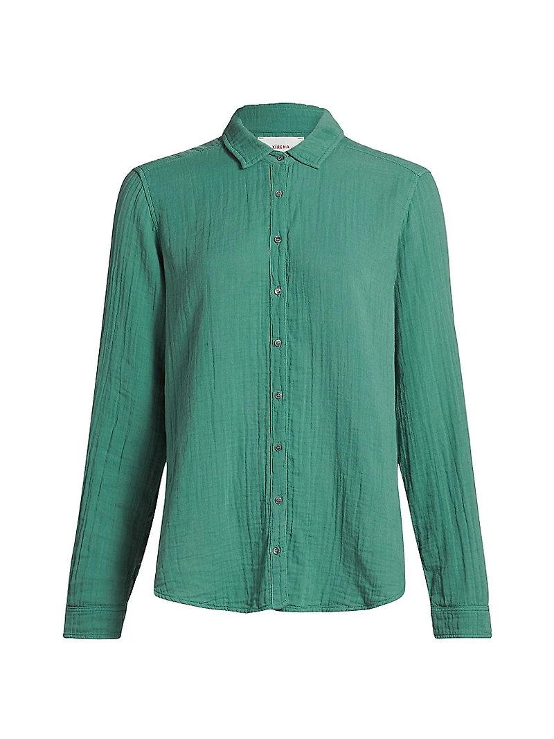Scout Cotton Button-Front Shirt