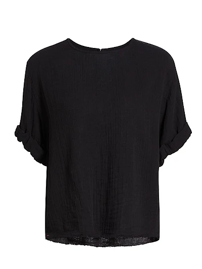 Carson Cotton Gauze Top