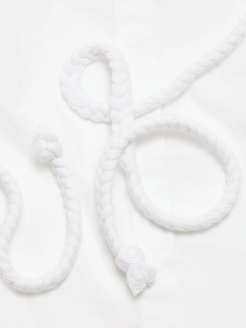 Katia Cotton Poplin Tie-Waist Midi-Dress