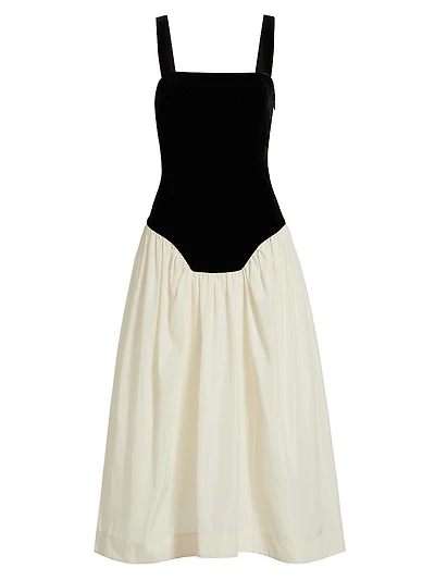 Georgina Two-Tone Dress