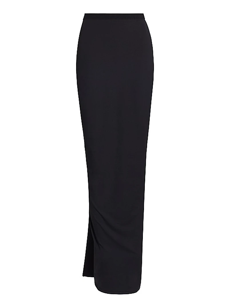 Echauffe Ruched Jersey Maxi Skirt