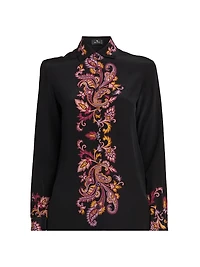 Paisley Silk Shirt