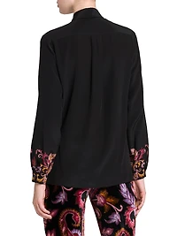 Paisley Silk Shirt