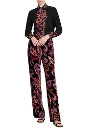 Paisley Silk Shirt