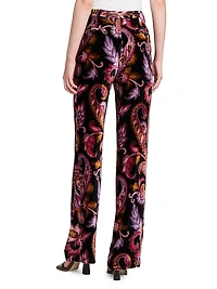 Paisley Slim-Fit Trousers