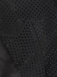 Willow Hotfix Stretch-Silk Self-Tie Jacket