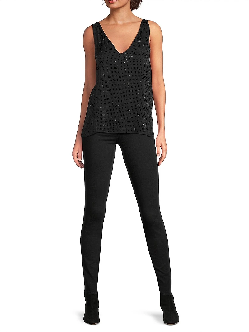 Rosie Hotfix Crystal Blouse