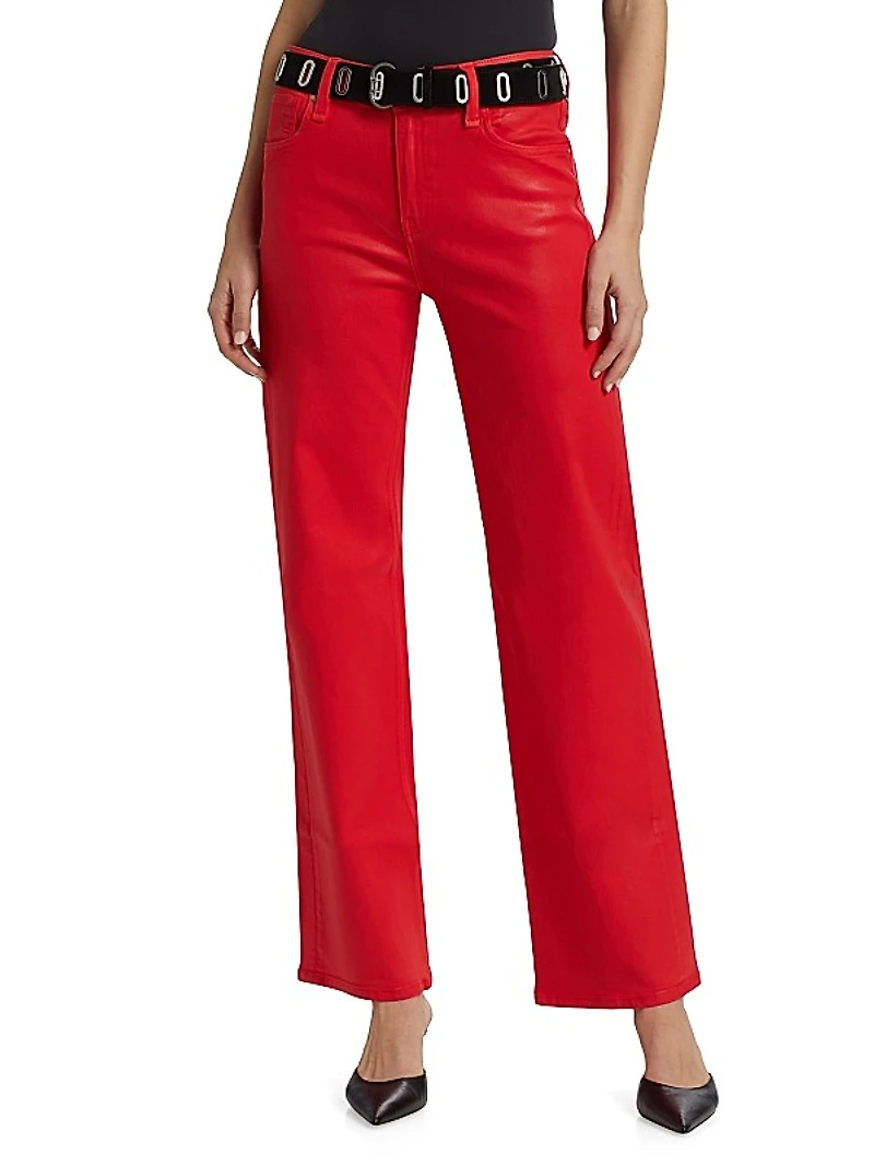 Rosie High-Rise Wide-Leg Jeans