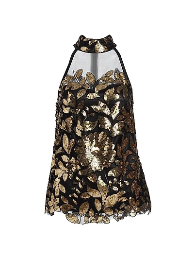 Heritage Isabella Sequin Top