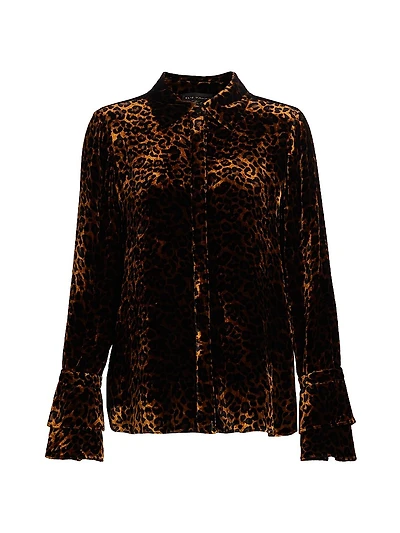 Heritage The Fiora Leopard Top