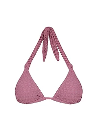 Solid Lee Triangle Bikini Top