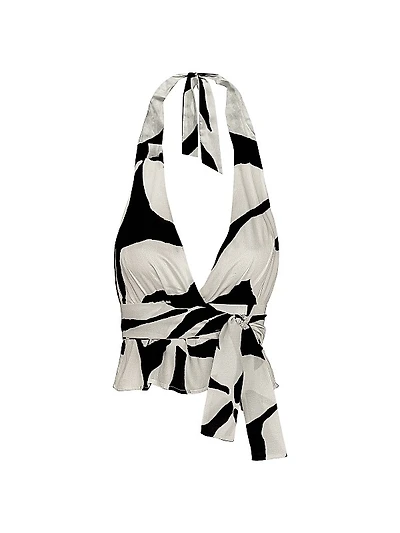 Bossa Lea Halterneck Blouse