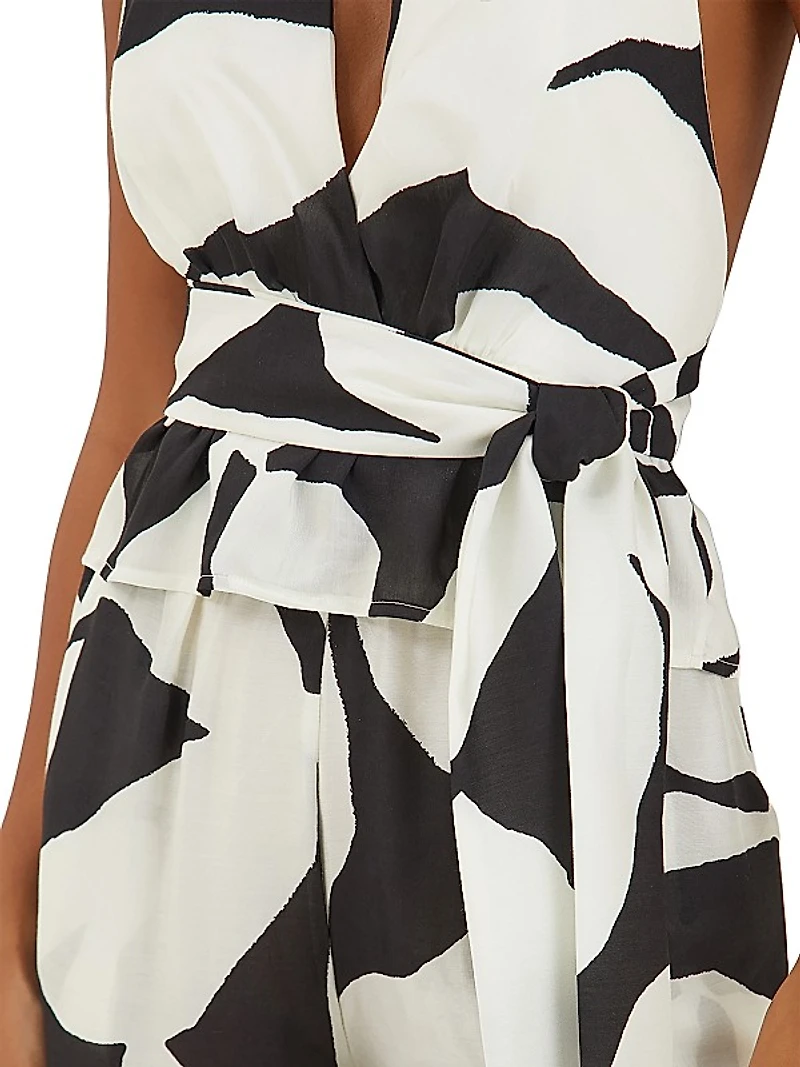 Bossa Lea Halterneck Blouse