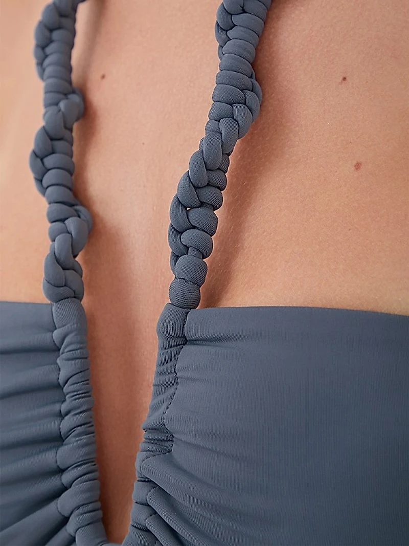 Solid Holly Carol Bikini Top