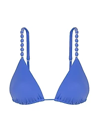 Beads Triangle Bikini Top