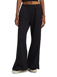 Fleece Wide-Leg Pants