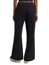 Fleece Wide-Leg Pants