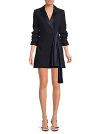 Shareen Wrap Minidress