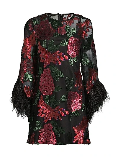 Augustina Sequined Minidress