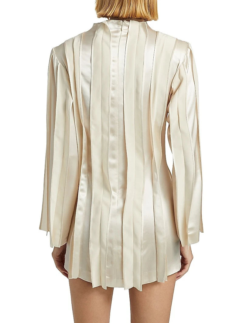 Enzo Satin Minidress