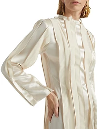 Enzo Satin Minidress