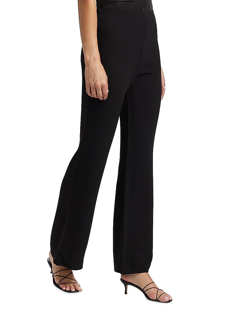Cameron Crepe Flared Pants