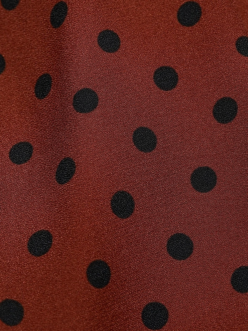 Wilda Polka-Dot Dress