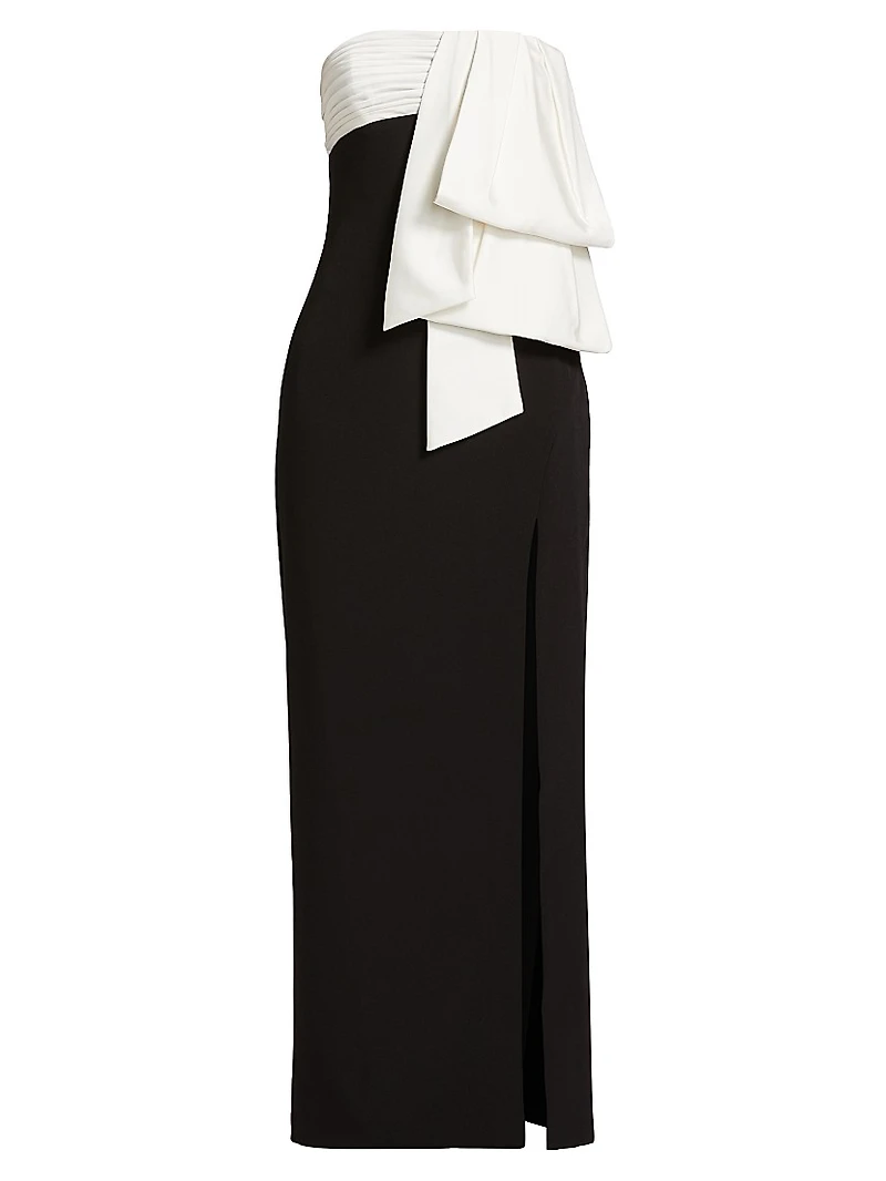 Melodie Two-Tone Bow Gown