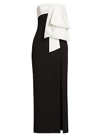 Melodie Two-Tone Bow Gown