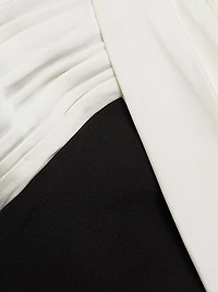 Melodie Two-Tone Bow Gown