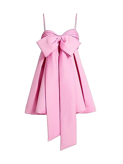 Rose Baby Doll Minidress