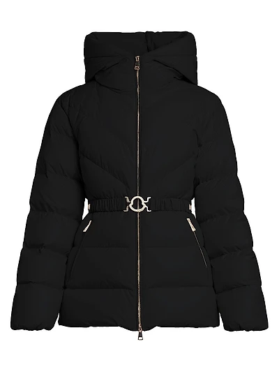 Brosse Belted Puffer Jacket
