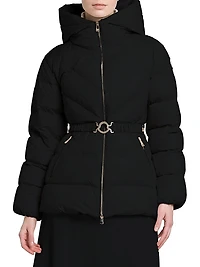 Brosse Belted Puffer Jacket