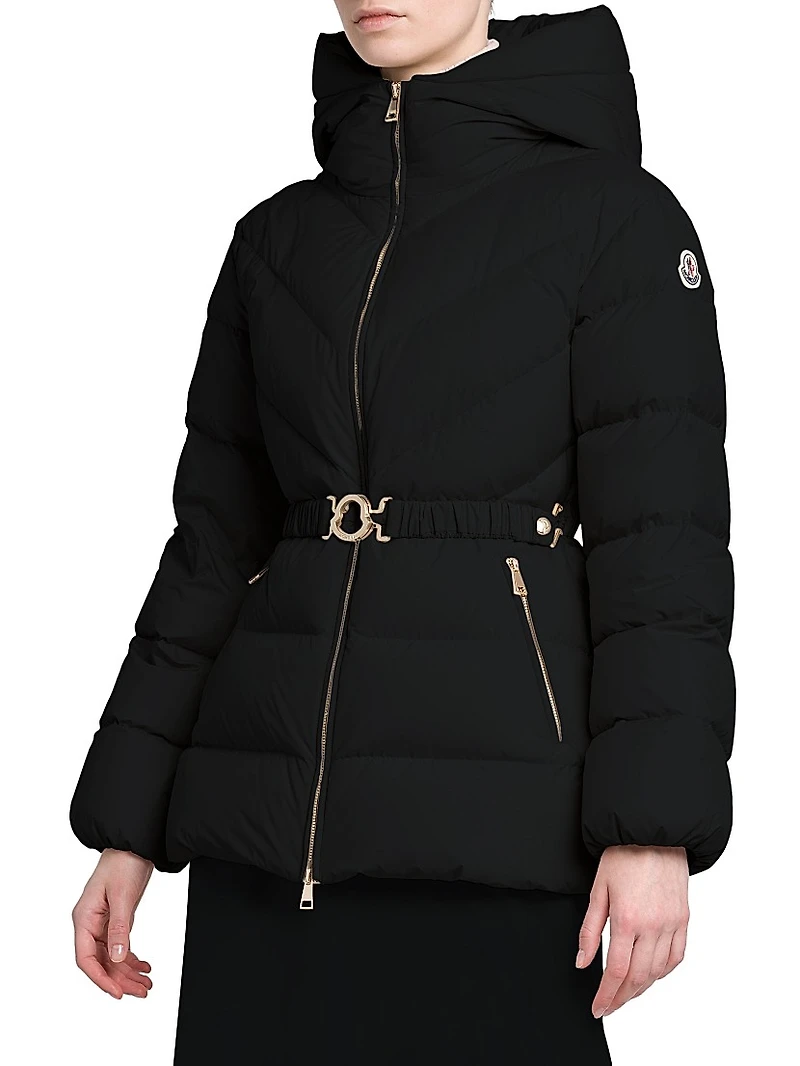 Brosse Belted Puffer Jacket