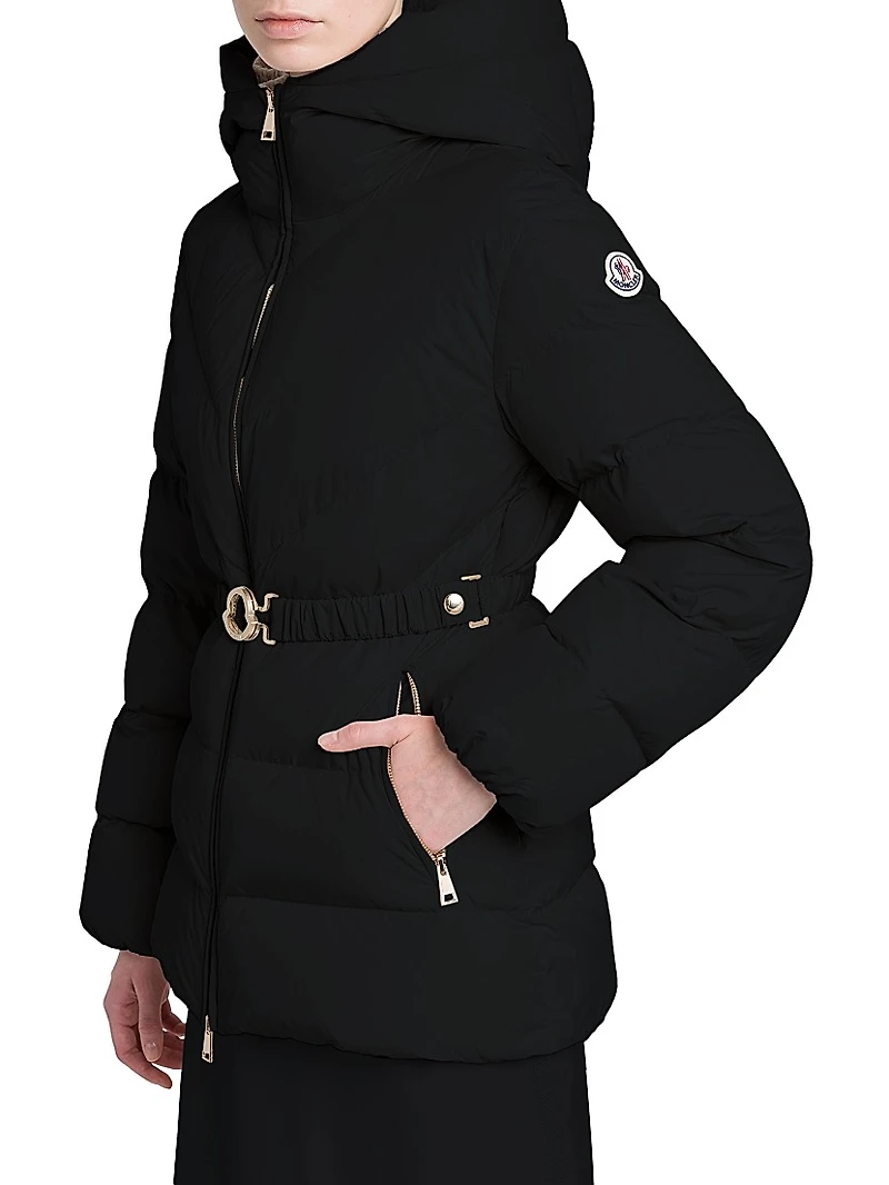 Brosse Belted Puffer Jacket
