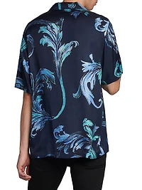 Barocco Short-Sleeve Camp Shirt