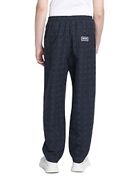 Weave Cotton Jogger Pants