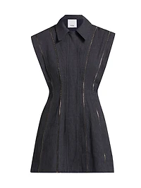 Wakefield Cotton-Linen Minidress