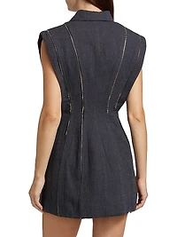 Wakefield Cotton-Linen Minidress