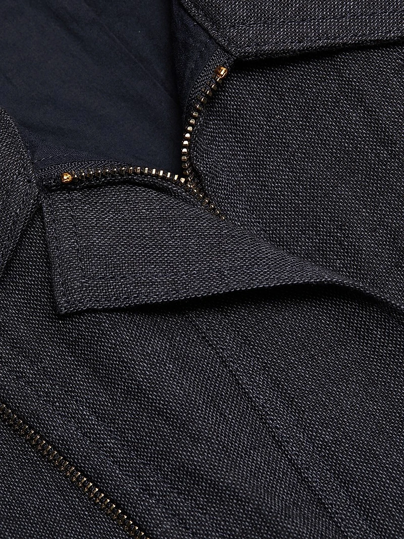 Wakefield Cotton-Linen Minidress