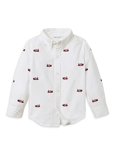 Baby Boy's, Little Boy's & Boy's The Embroidered Oxford Shirt