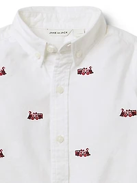 Baby Boy's, Little Boy's & Boy's The Embroidered Oxford Shirt