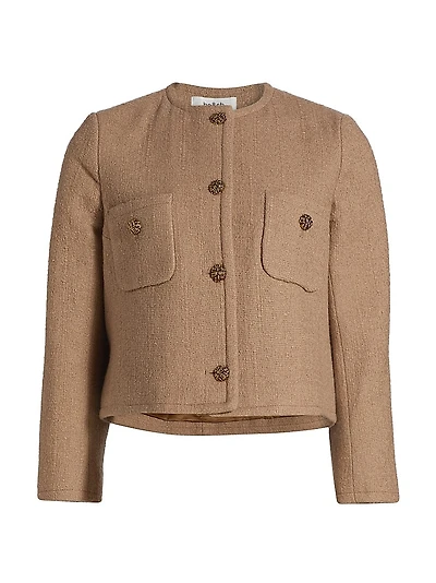 Meredith Cotton-Blend Jacket