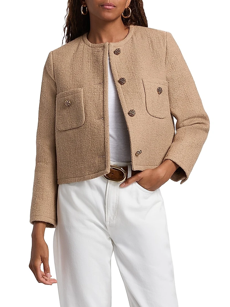 Meredith Cotton-Blend Jacket