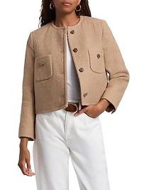 Meredith Cotton-Blend Jacket
